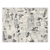 Nappe Journal vintage (Devant (Horizontal))