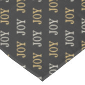 Nappe JOY (parties scintillant argent/or) (Angle)