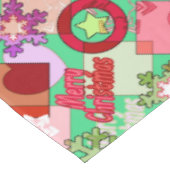 Nappe Joyeuse décoration de Noël (Angle)