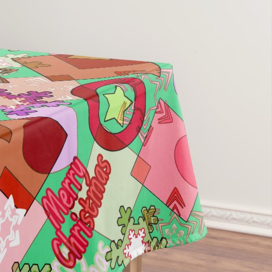 Nappe Joyeuse décoration de Noël (In Situ)
