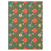 Nappe Joyeuse et brillante photo de Noël (Devant)