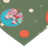 Nappe Joyeuse et brillante photo de Noël (Angle)