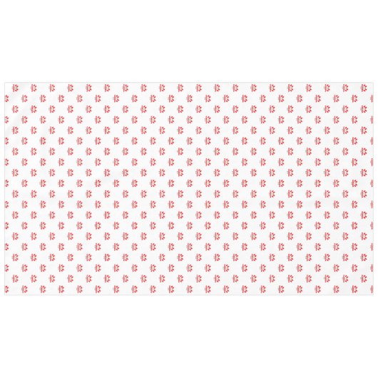 Nappe Joyeuse fête du Canada Rouge Blanc Drapeaux canadi (Devant (Horizontal))