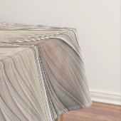 Nappe Joyeuse Fleur Abstrait Beige Brown Floral Fractal (In Situ)