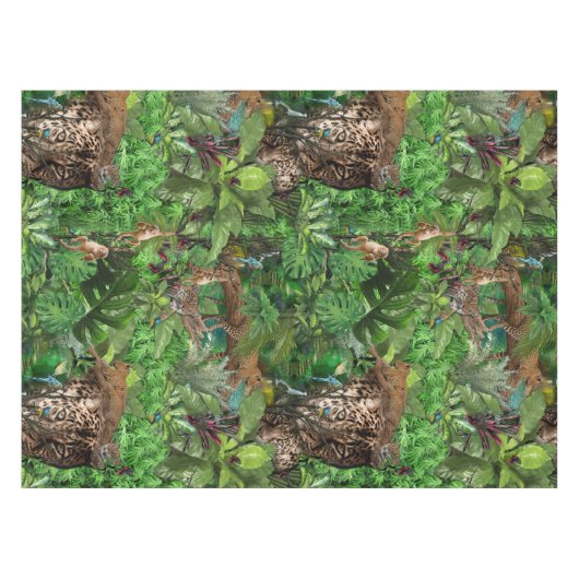 Nappe Joyeuse jungle africaine (Devant (Horizontal))
