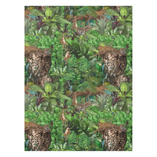 Nappe Joyeuse jungle africaine (Devant)