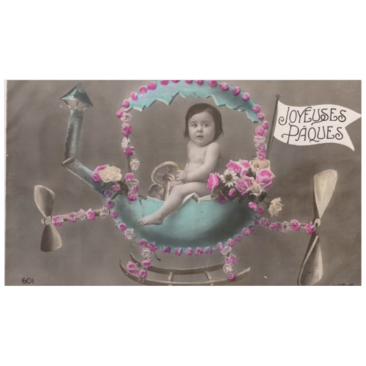 Nappe Joyeuse Paques (Devant (Horizontal))