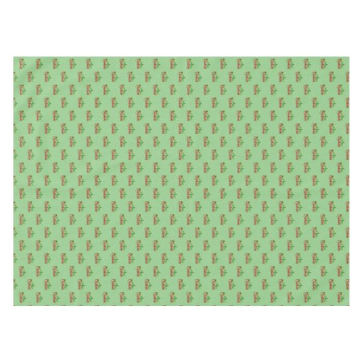 Nappe Joyeuse typographie de texte de Noël (Devant (Horizontal))