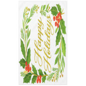 Nappe 'Joyeuses Fêtes' (Devant)