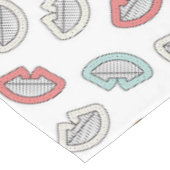 Nappe Joyeuses lèvres souriantes (Angle)