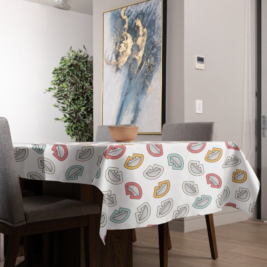 Nappe Joyeuses lèvres souriantes