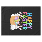 Nappe Joyeuses Pâques 2025  Œufs Lapin Mignon (Devant (Horizontal))
