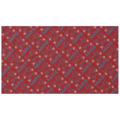 Nappe Joyeux 4 juillet Stars and Stripes Texte patriotiq (Devant (Horizontal))