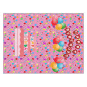 Nappe Joyeux anniversaire (Devant (Horizontal))