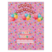 Nappe Joyeux anniversaire (Devant)