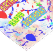 Nappe Joyeux anniversaire (Angle)