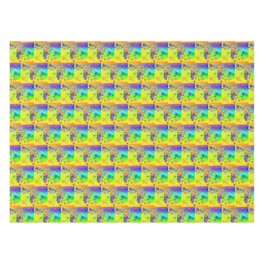 Nappe Joyeux anniversaire (Devant (Horizontal))