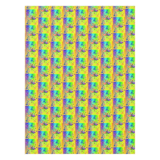 Nappe Joyeux anniversaire (Devant)