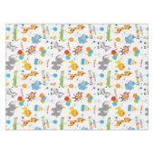 Nappe Joyeux anniversaire animal fête imprimé (Devant (Horizontal))
