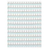 Nappe Joyeux Anniversaire Cake bleu Cupcake Bougies (Devant)