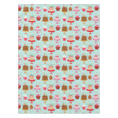 Nappe Joyeux anniversaire Gâteaux et Cupcakes Conception (Devant)