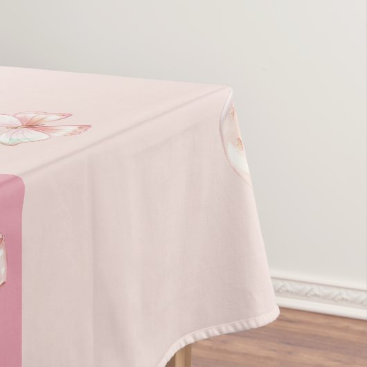 Nappe Joyeux Anniversaire Rose Ruban Girls Twins Anniver (In Situ)