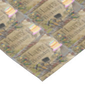 Nappe Joyeux Anniversaire Tablecloth Outils de construct (Angle)