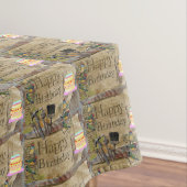 Nappe Joyeux Anniversaire Tablecloth Outils de construct (In Situ)