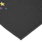 Nappe Joyeux ballons d'anniversaire en tissu de table (Angle)