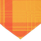 Nappe Joyeux Chèques Rouge & Jaune/Orange (Angle)