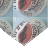 Nappe Joyeux gâteau de maman d'anniversaire (Angle)