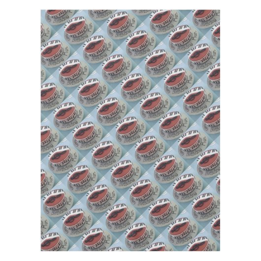 Nappe Joyeux gâteau de maman d'anniversaire (Devant)