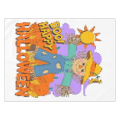 Nappe Joyeux Halloween garçon (Devant (Horizontal))