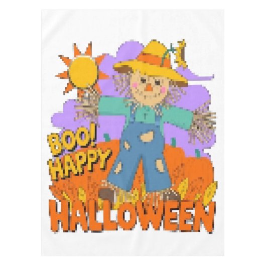 Nappe Joyeux Halloween garçon (Devant)