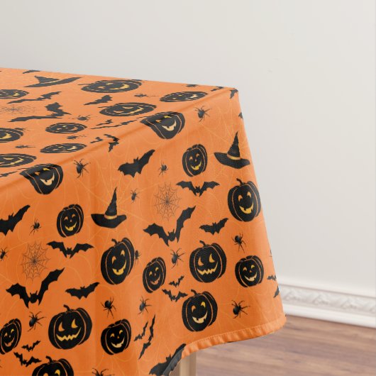 Nappe Joyeux Halloween | Motif d'Halloween très effrayan (In Situ)