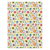 Nappe Joyeux jours - Fleur joyeuse et Motif d'amis (Devant)