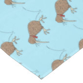 Nappe Joyeux kiwi de saut avec dessin de cravate arc (Angle)