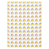 Nappe Joyeux Motif de tranche de gâteau de fête d'annive (Devant)