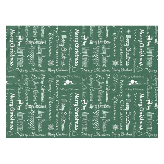 Nappe Joyeux Noël (Devant (Horizontal))