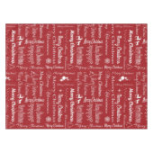 Nappe Joyeux Noël (Devant (Horizontal))