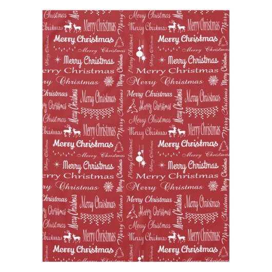 Nappe Joyeux Noël (Devant)