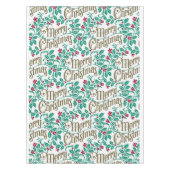 Nappe "Joyeux Noël" (Devant)