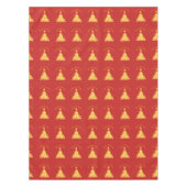 Nappe Joyeux Noël Arbre d'or Thunder_Cove (Devant)