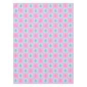 Nappe Joyeux Noël Arbres-2-COTON TABLECLOTH 52x70 (Devant)