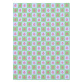 Nappe Joyeux Noël Arbres-3 COTON TABLECLOTH 52x70 (Devant)