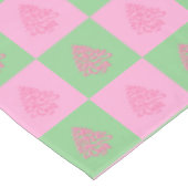 Nappe Joyeux Noël Arbres-4-COTON TABLECLOTH 52x70 (Angle)