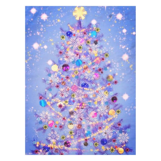 Nappe Joyeux Noël BelleNappe d'arbre de Noël (Devant)