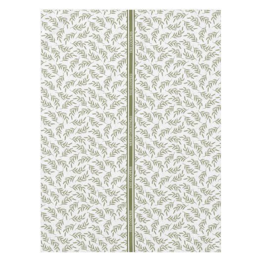 Nappe Joyeux Noël Cypress & Snowfall Motif Holiday (Devant)