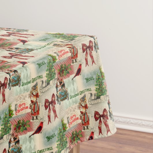 Nappe Joyeux Noël et Joyeuses Fêtes (In Situ)