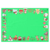 Nappe Joyeux Noël | Moyen (Devant (Horizontal))